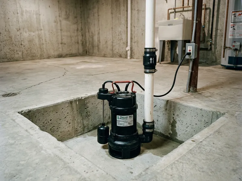 Sump Pump Installation Plumber in Crainville, IL